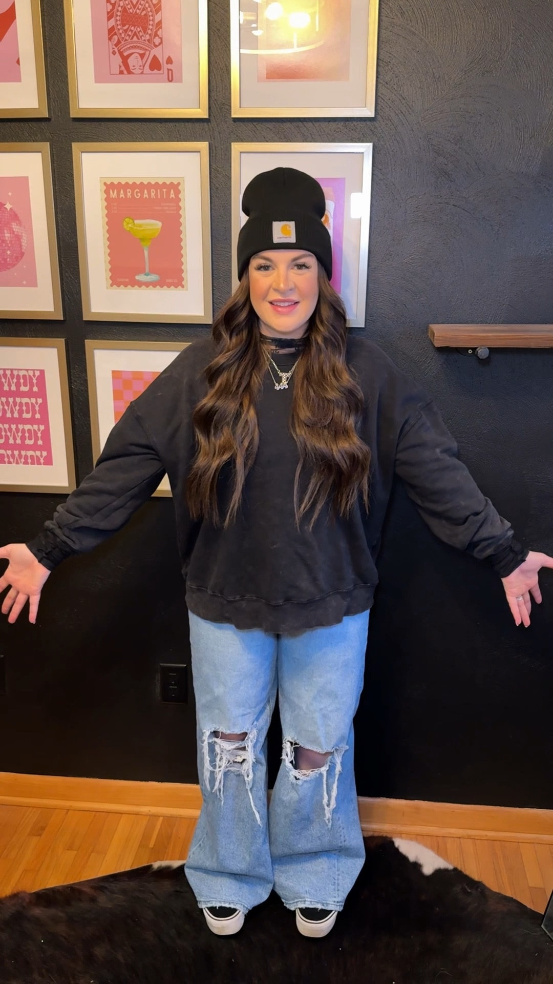 layering top : large
sweater : large 
jeans : 29

wide leg jeans | layering tops | oversized outfit | comfy clothes | Amazon fashion | amazon outfit | buckle | buckle fashion 

#LTKSeasonal #LTKMidsize #LTKSpringSale