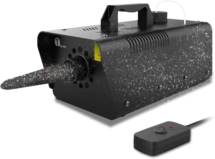 1byone 650W Snow Machine Wired Remote Control Great Machine for Kids, Parties, Parades | Amazon (US)