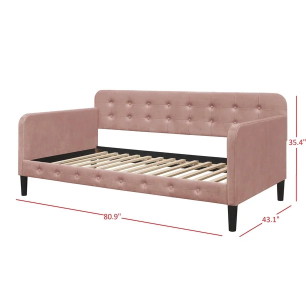 HMD Chloe Daybed, Pink | Walmart (US)