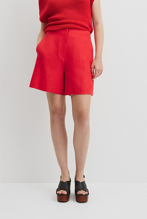 Organically Grown Linen Short | Country Road