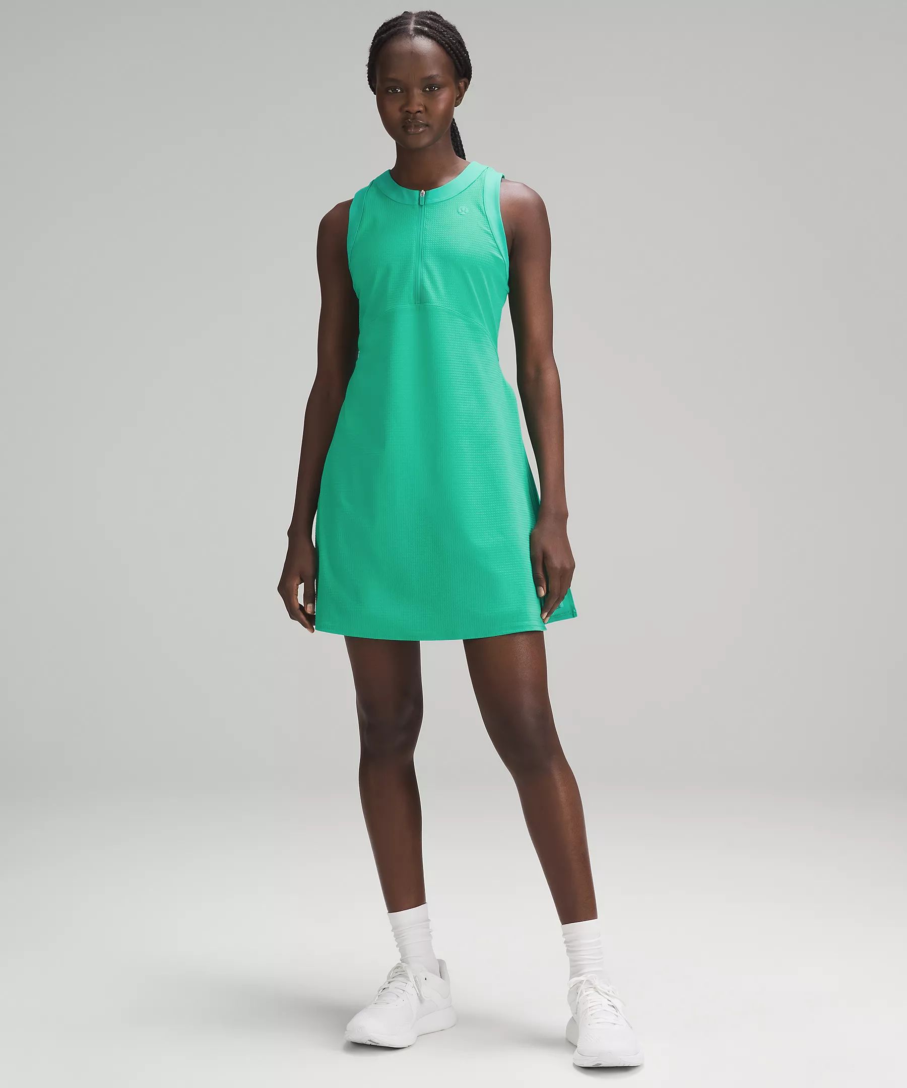 Grid-Texture Sleeveless Tennis Dress | Lululemon (US)