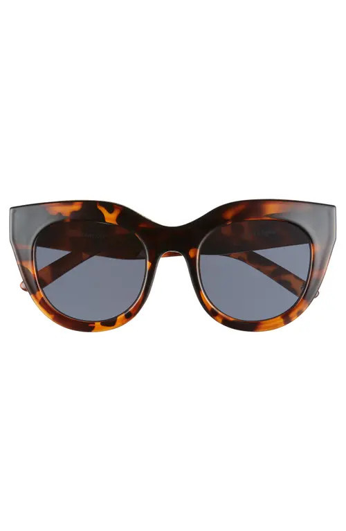 Le Specs Air Heart 51mm Sunglasses in Tortoise/Smoke at Nordstrom | Nordstrom