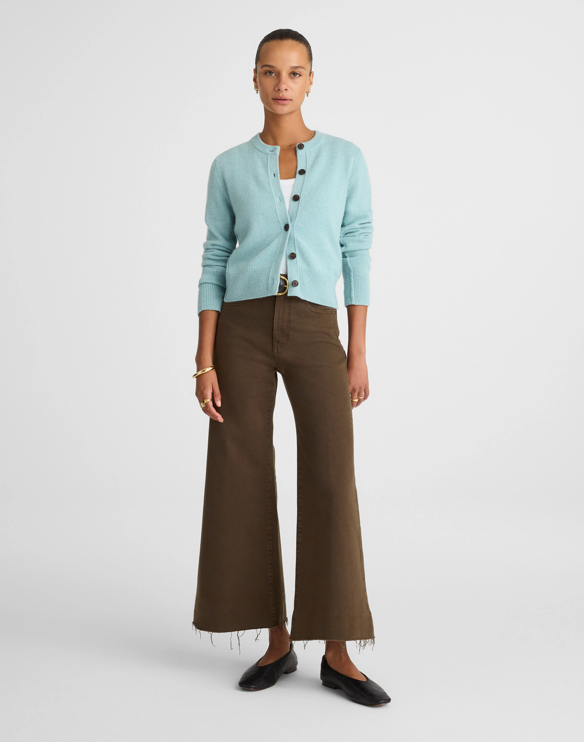 The Flared Wide-Leg Crop Jean | Madewell