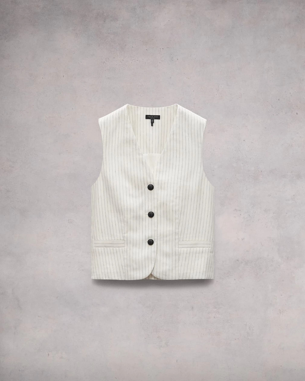 Erin Cotton Linen Vest | rag & bone