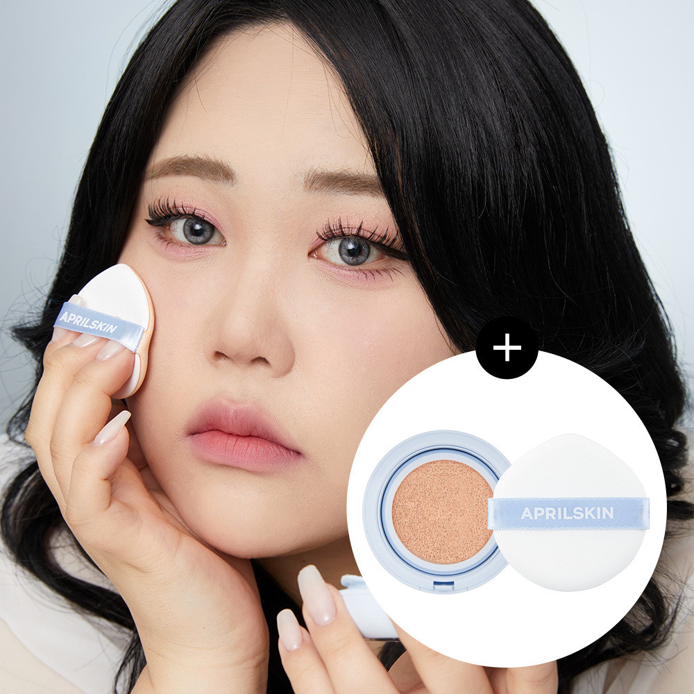 April Skin Glowing Matte Cushion 12g*2ea | OLIVE YOUNG Global | Olive Young Global