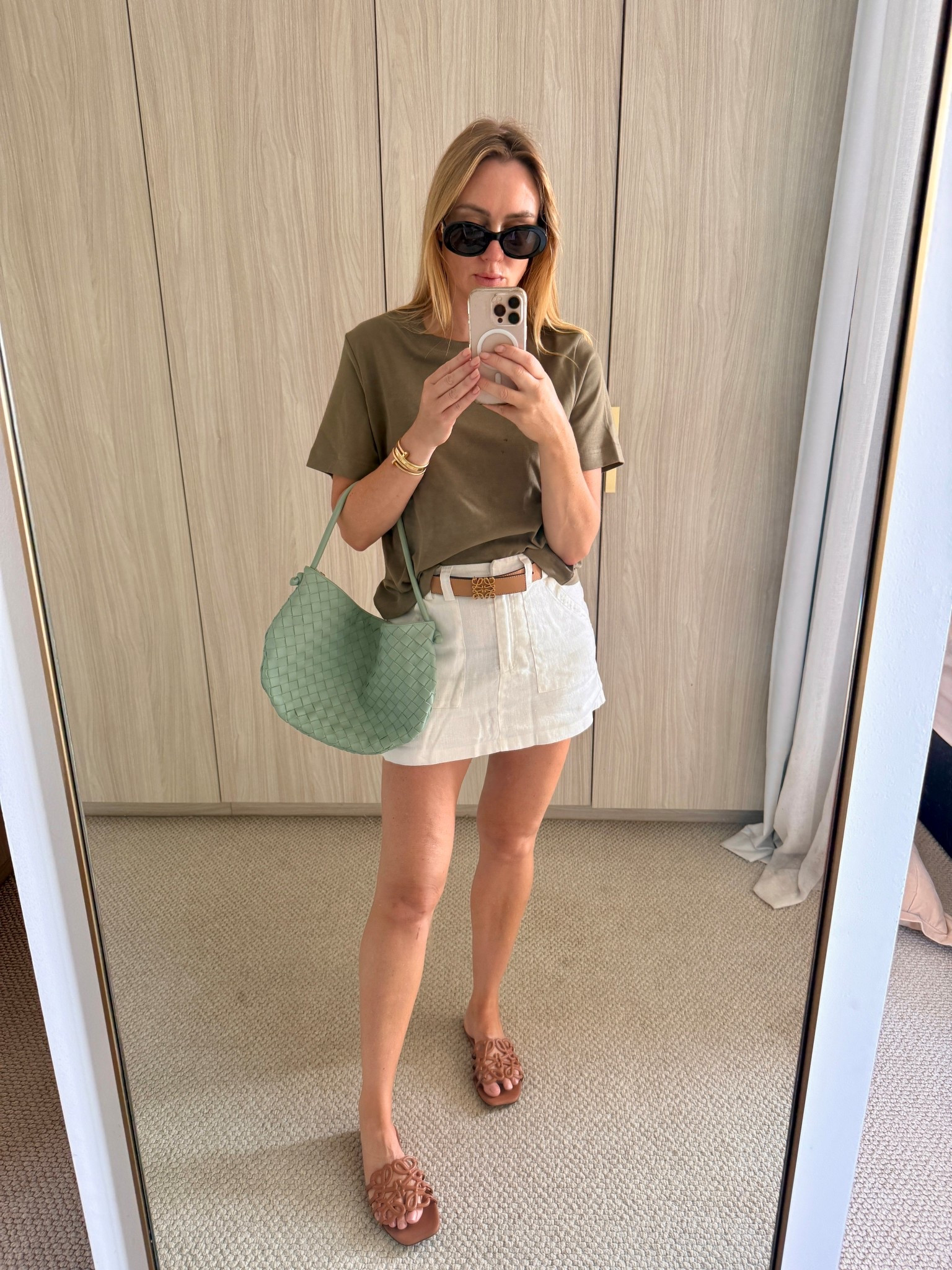 I swear by these t-shirt at Cos! Dissh skort Bottega bag. Loewe belt (reversible). 

#LTKsummer #LTKfamily #LTKstyletip