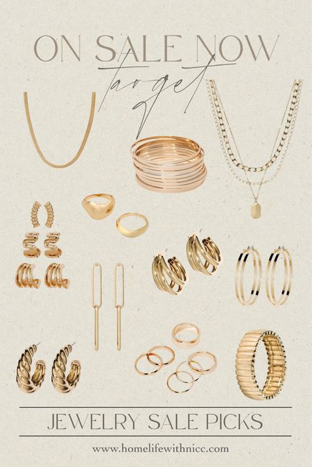 Jewelry sale at Target! 20% everything in this photo! 🥰🥰
#jewelry #jewelrysale #targetsale #goldjewelry #mothersdaygifts

#LTKunder50 #LTKsalealert #LTKGiftGuide