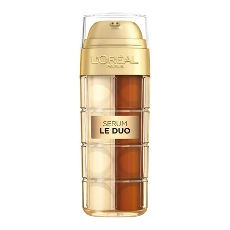 L Oreal Paris Age Perfect Serum Le Duo Brightening Firming and Anti-Aging Serum for Face with Vitamins B3 and C 1.0 fl. oz. | Walmart (US)