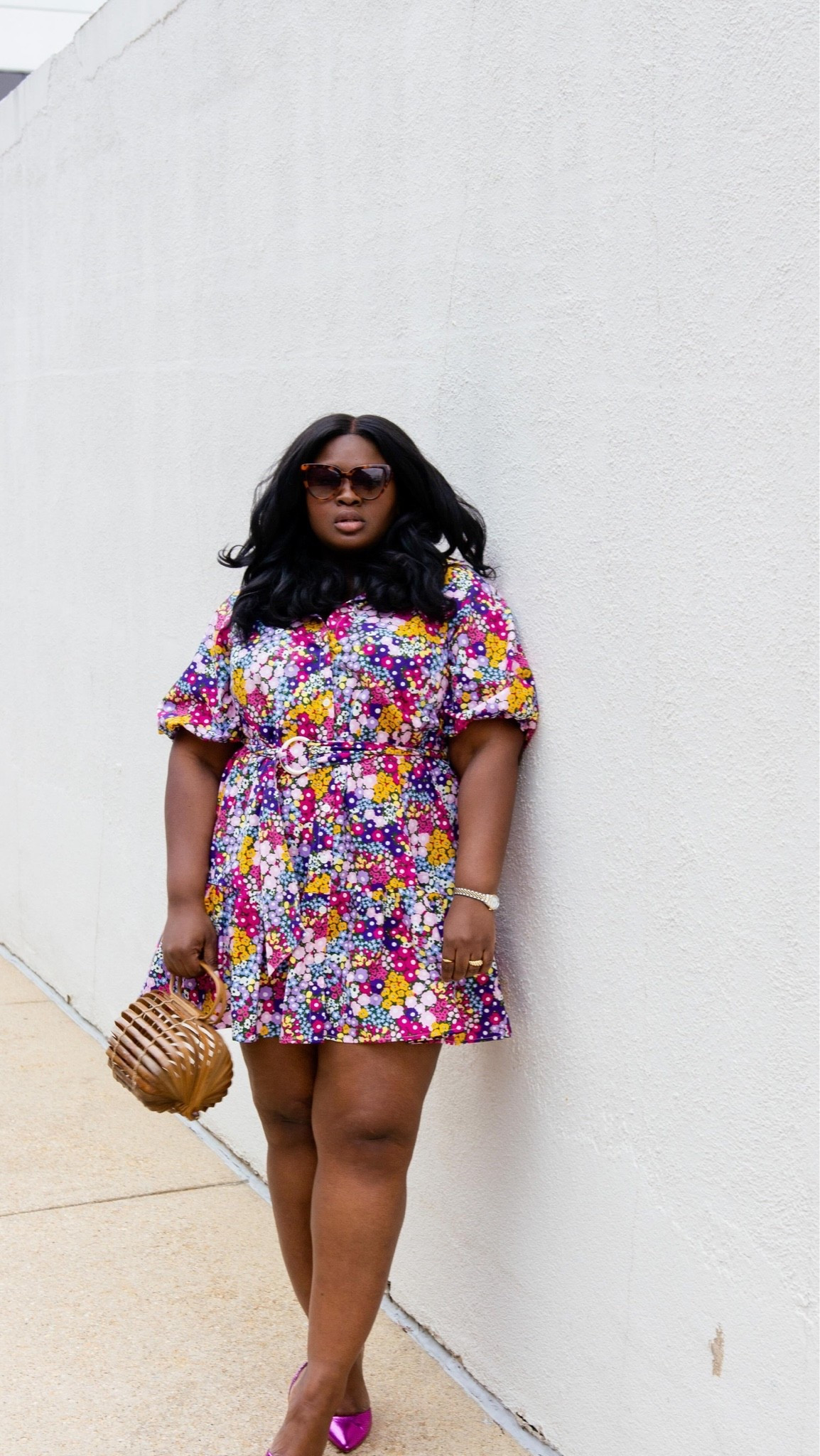 Finding a dress that feels comfortable and still looks elevated is always a win. This floral mini dress adds the perfect pop of color while keeping the outfit easy and wearable. Pair it with sandals, a cute handbag, and sunglasses for a simple summer look. plus size summer dress, floral dress outfit, summer fashion, curvy fashion, vacation outfit ideas, brunch outfit, colorful dress, feminine style, warm weather outfits, summer wardrobe essentials, floral mini dress

#LTKootd #LTKSeasonal #LTKMidsize