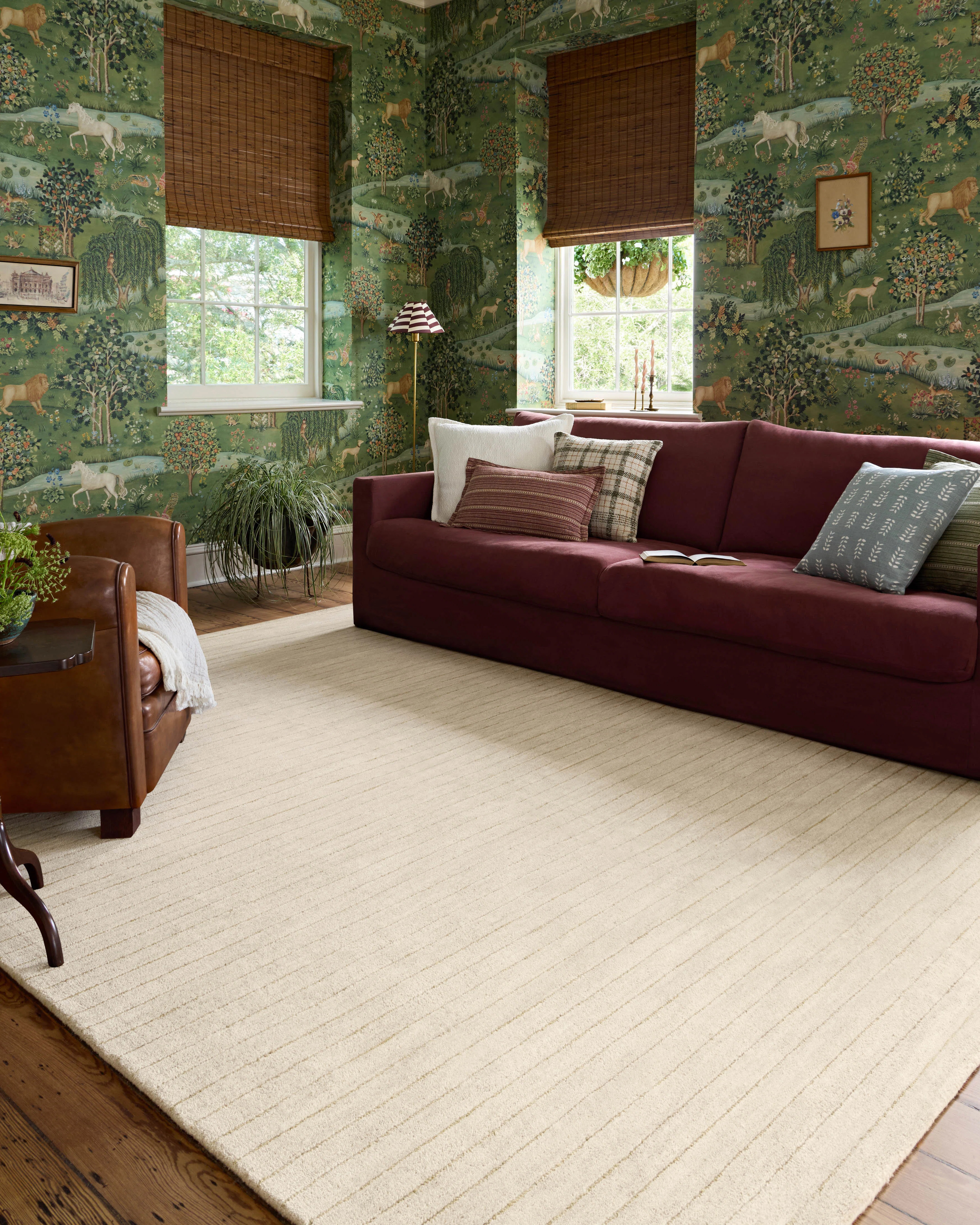 Chris Loves Julia x Loloi Henry Ivory / Dove Area Rug | Wayfair North America