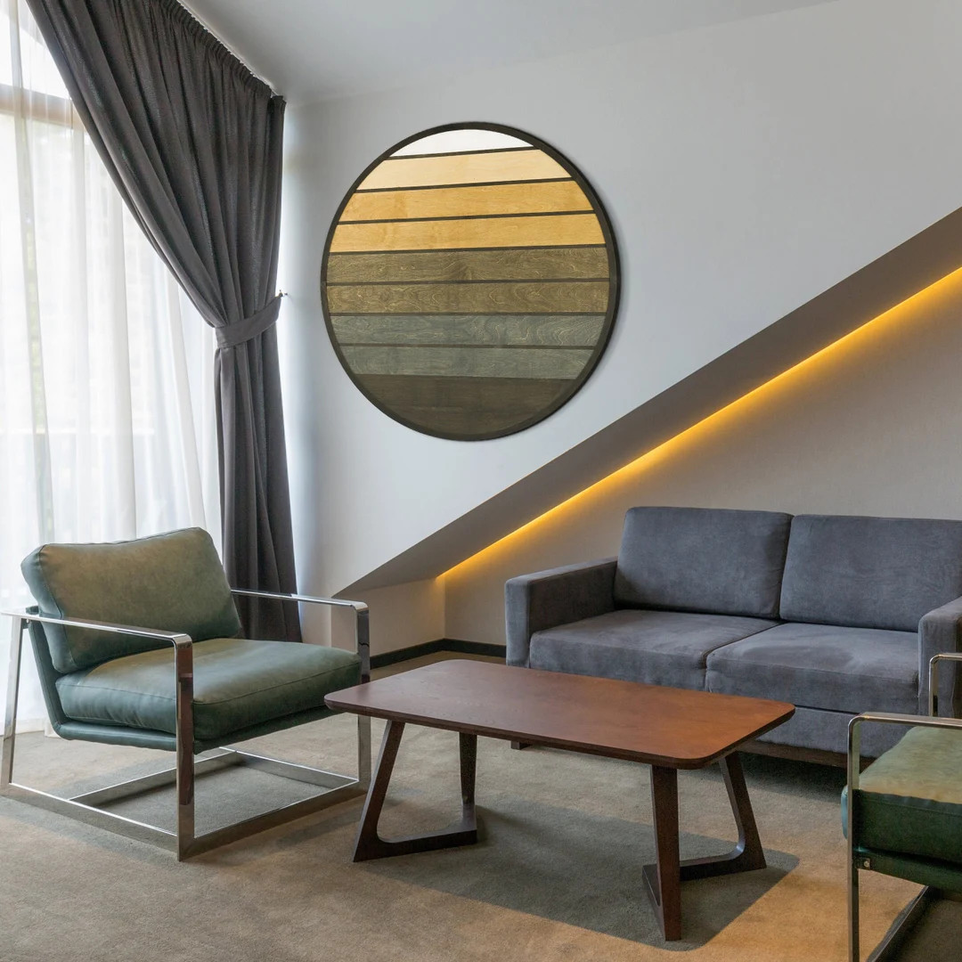 Wood Wall Art- Modern Decor Wall Hanging- Large Wood Wall Art- Wall Art | Etsy (US)