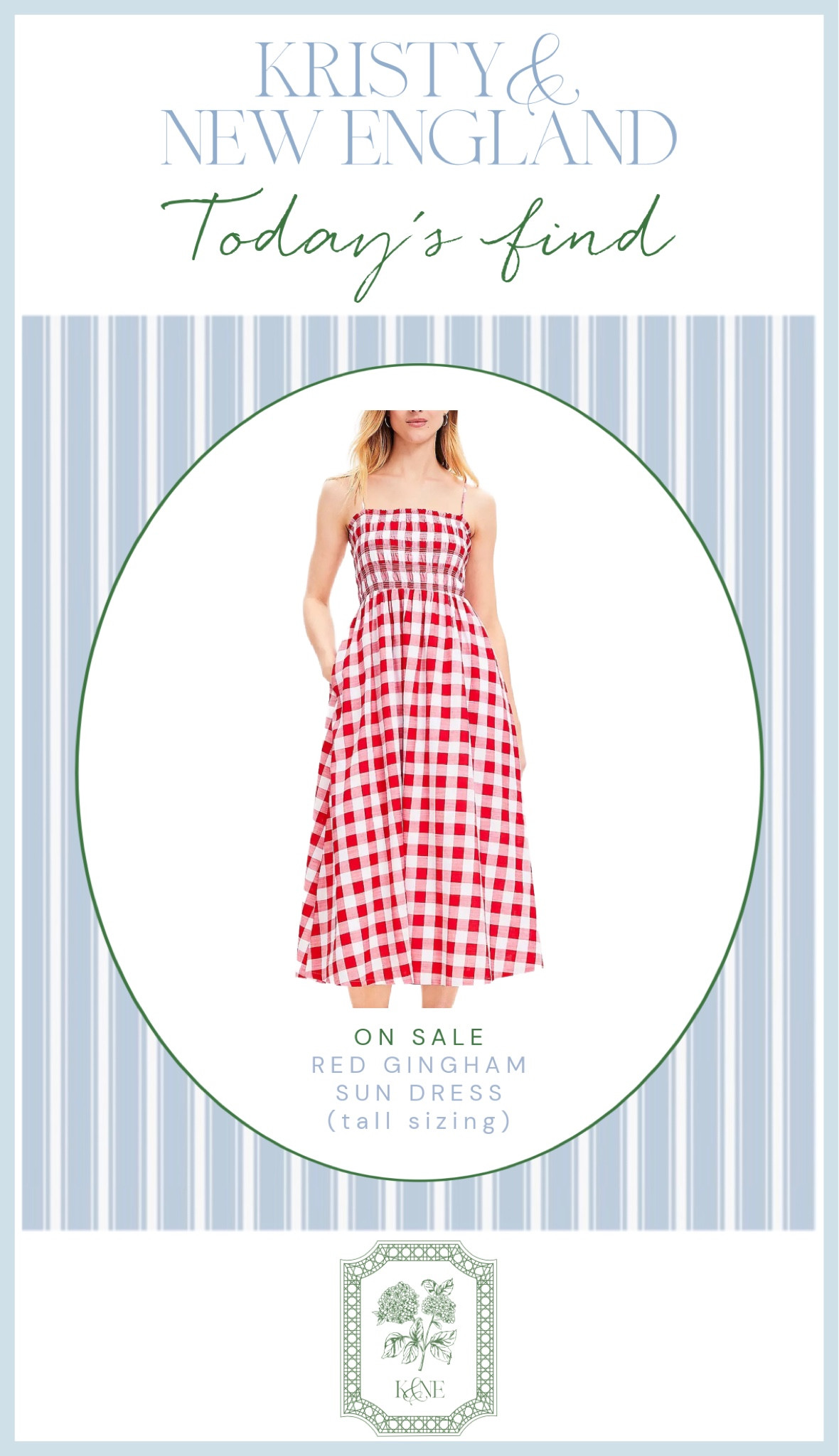On sale only $62 ❤️ This red gingham dress comes in tall sizing too 

#LTKOver40 #LTKSaleAlert #LTKMidsize