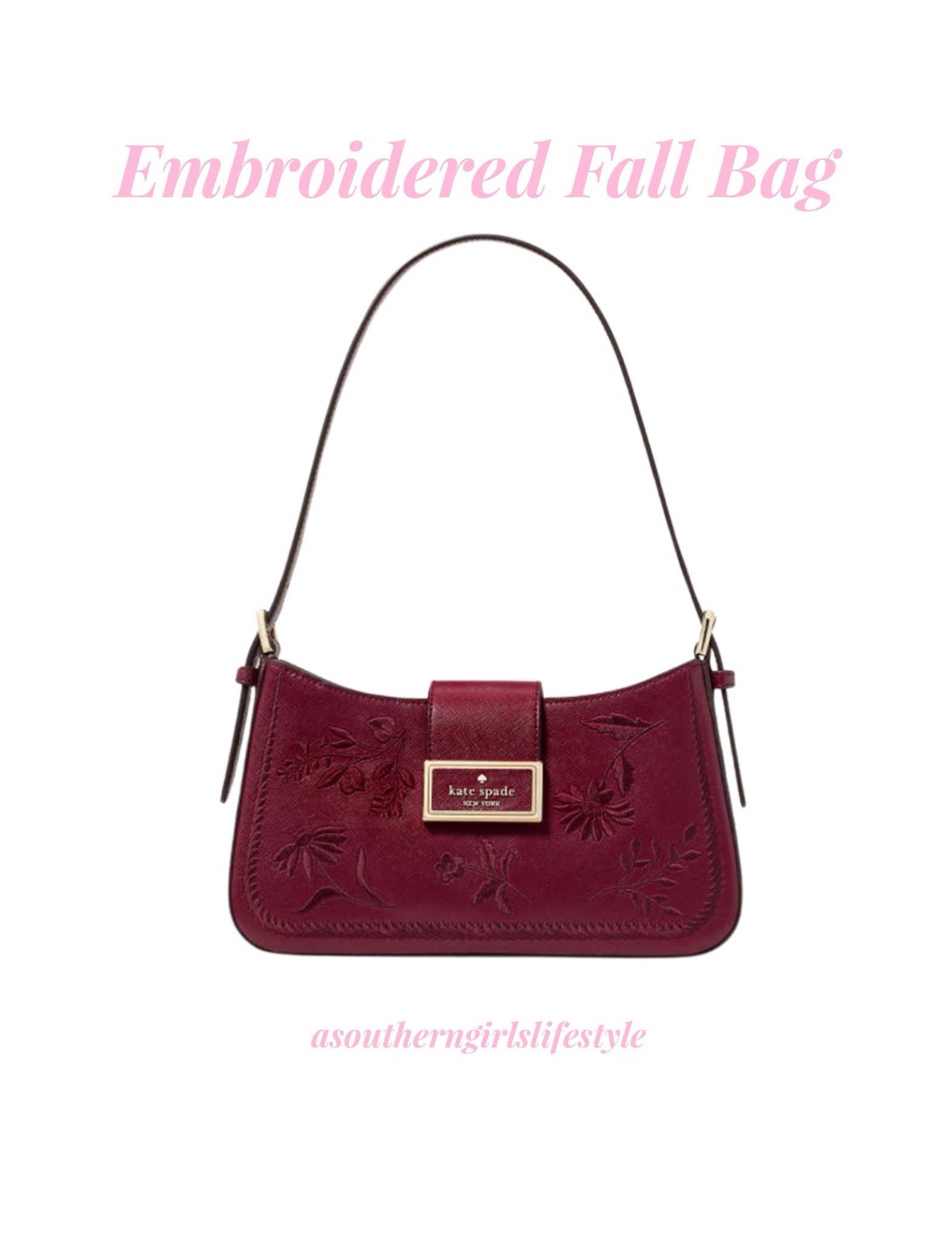 New & Oh So Pretty!!! Kate Spade (Outlet) Reegan Botanical Embroidered Shoulder Bag

Fall Style. Fall Accessories. Purse. Handbag  

#LTKStyleTip #LTKItBag #LTKSeasonal