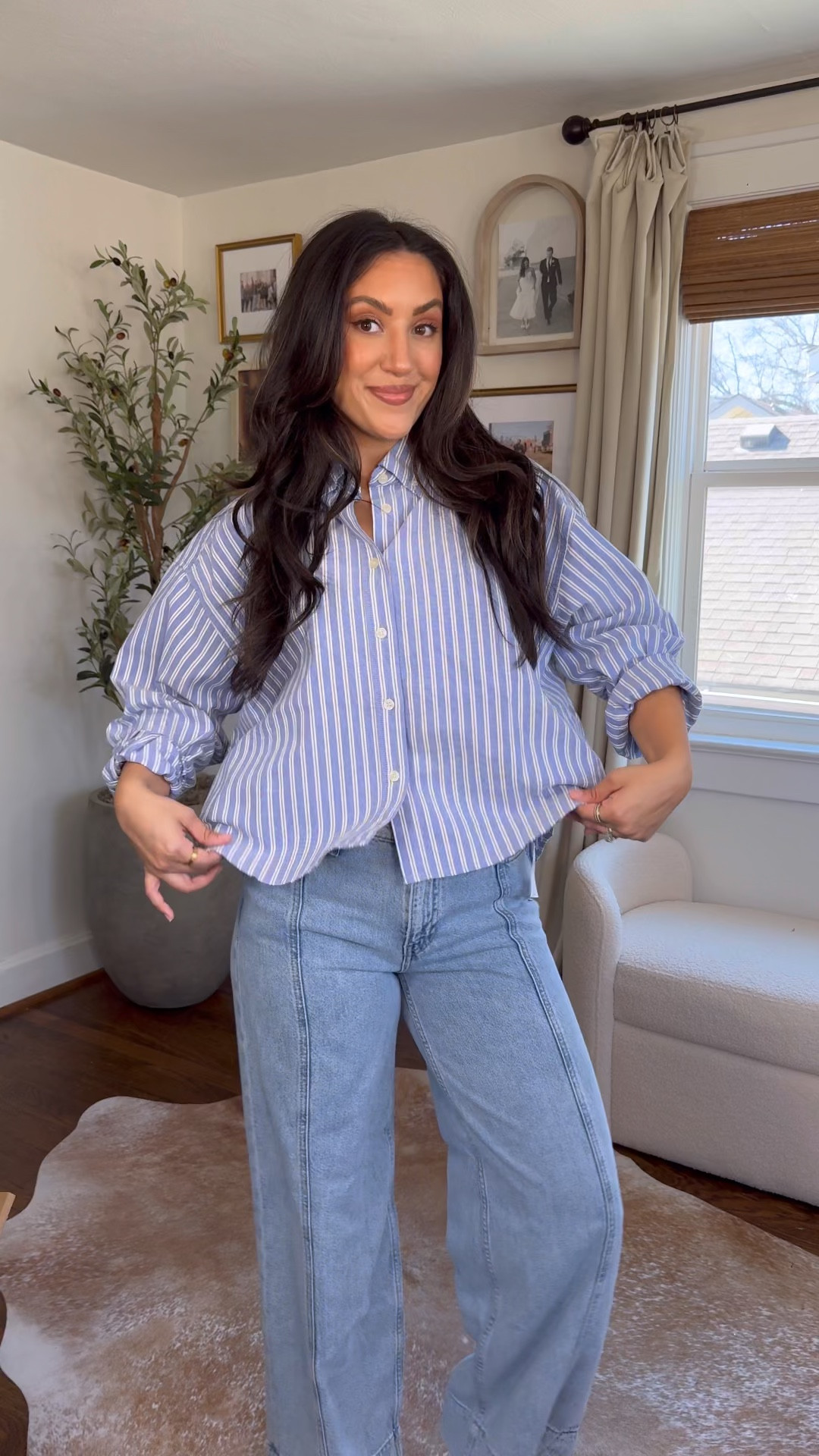 Gap new arrivals!

Sizing:
Tops- small
Navy top- medium (runs small)
Jeans- 27 (or small)
Overalls- small

#LTKFindsUnder50 #LTKWatchNow #LTKFindsUnder100