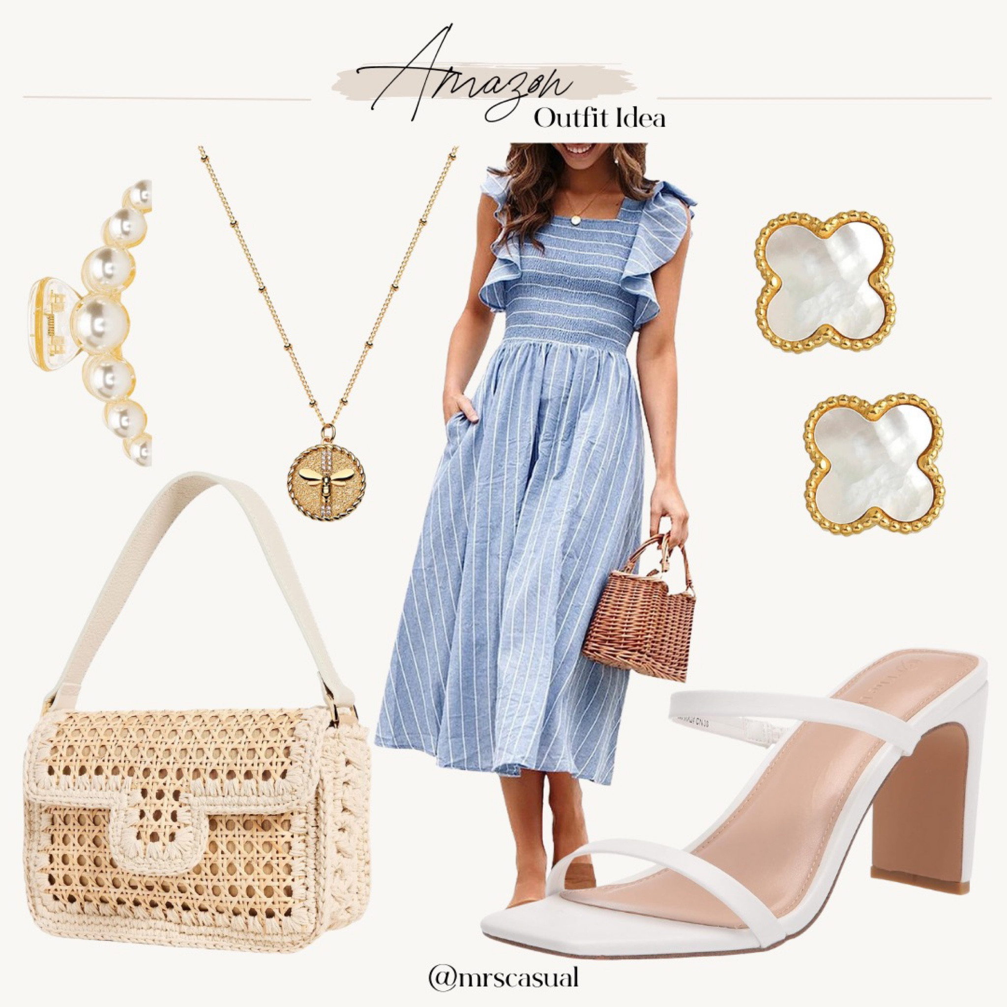 Amazon Easter dress outfit idea 

#LTKstyletip #LTKunder50 #LTKSeasonal