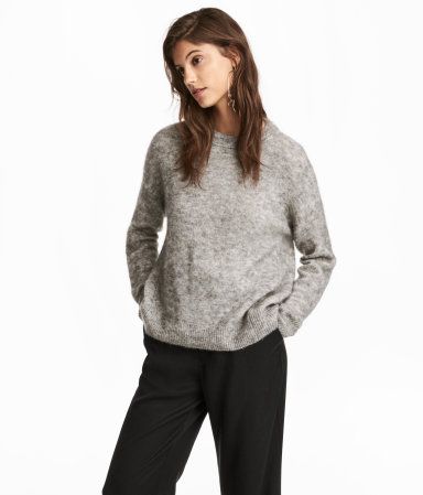 H&M Mohair-blend Sweater $34.99 | H&M (US)