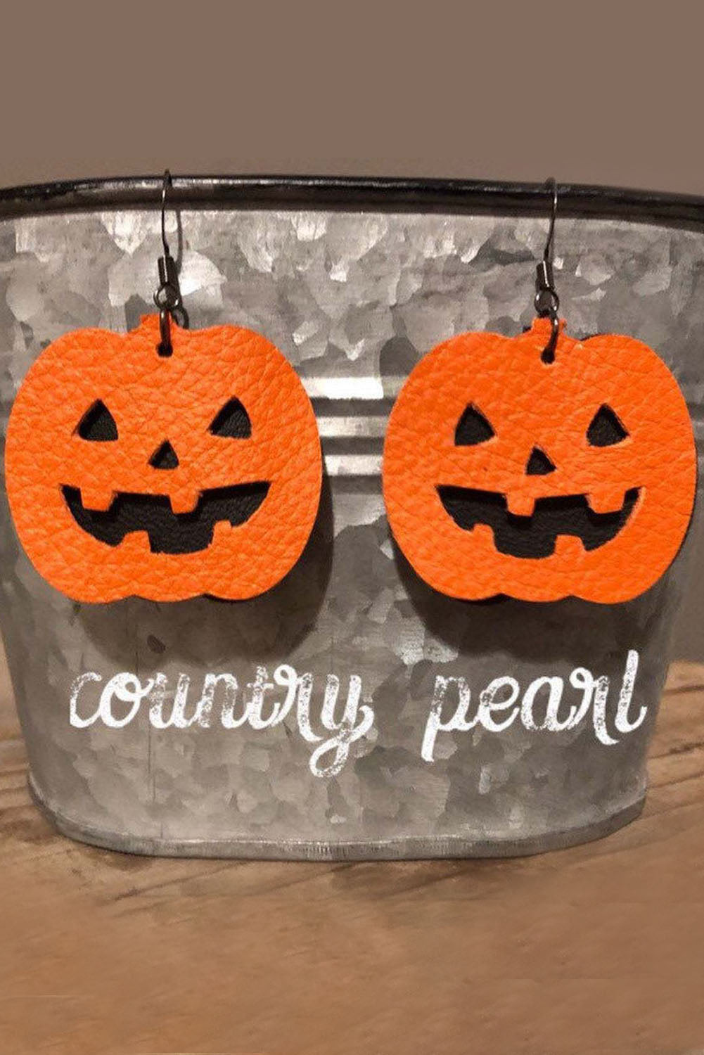 Pumpkin Hook Dangle Earrings | Evaless