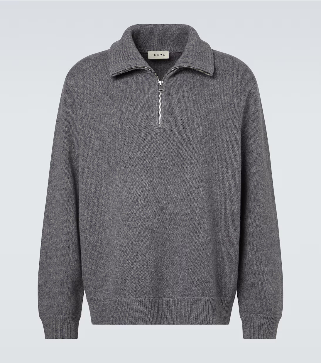 Wool and cotton half-zip sweater | Mytheresa (INTL)