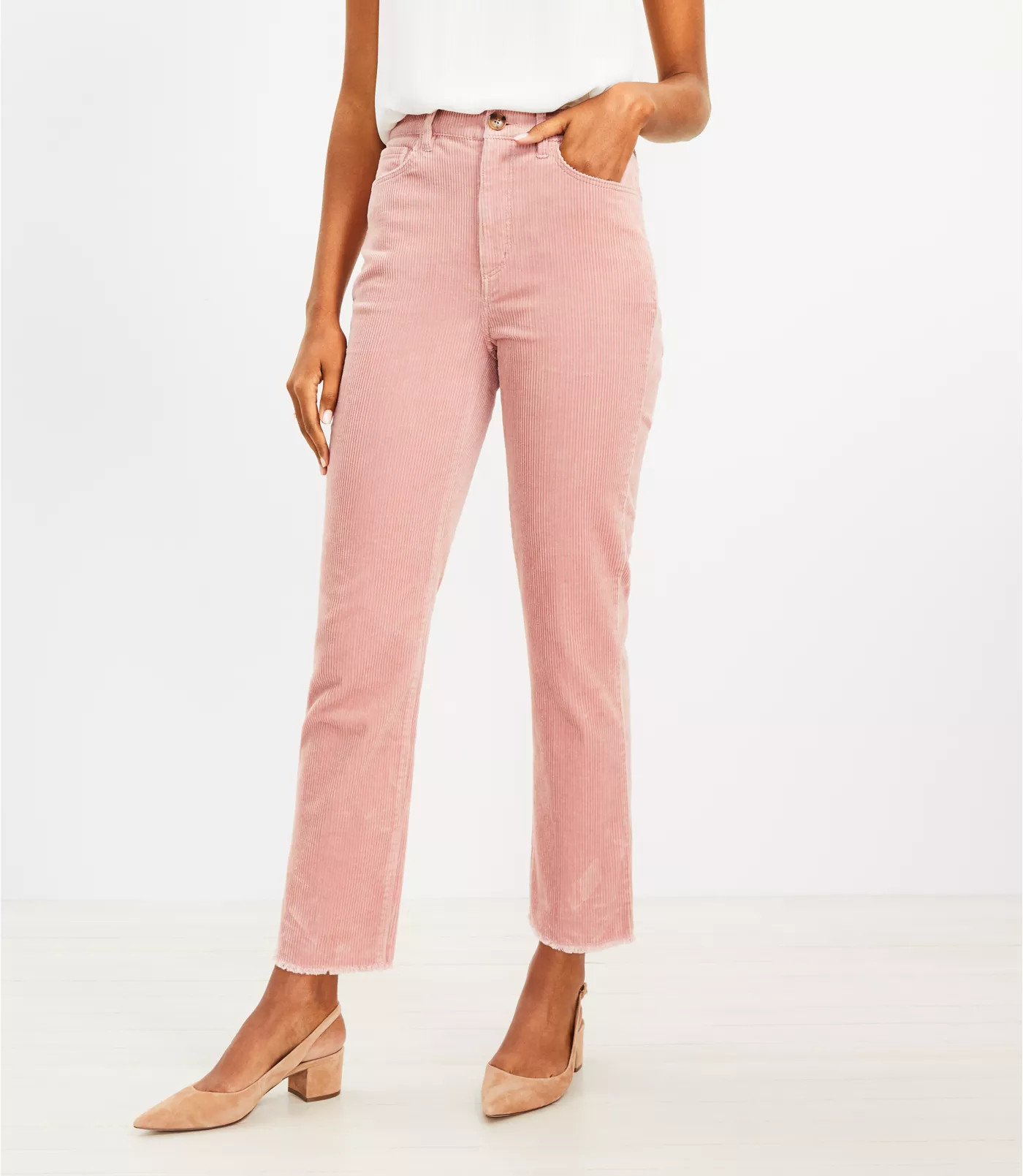 Straight Corduroy Pants | LOFT
