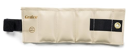 Grafco Exercise Weight, 2.5 lbs (1.13 kg), Wrist and Ankle Adjustable Workout Weights, Tan, 1895 | Amazon (US)