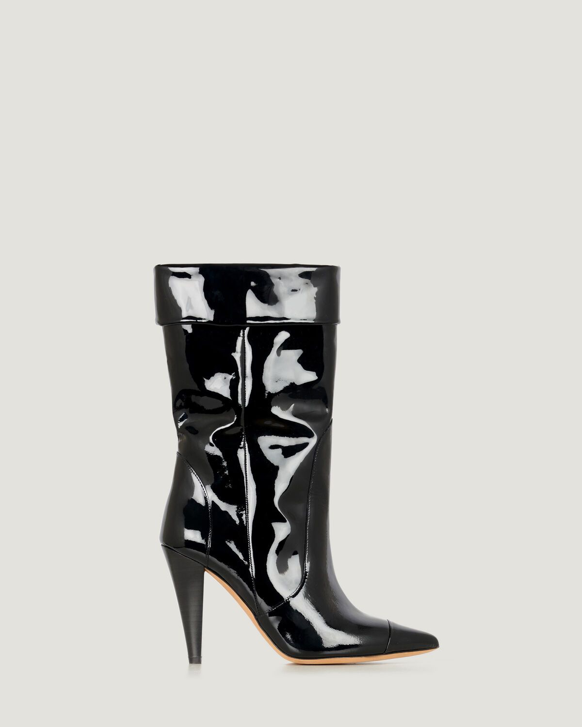 ULLY POINTED TOE PATENT LEATHER BOOTS | IRO