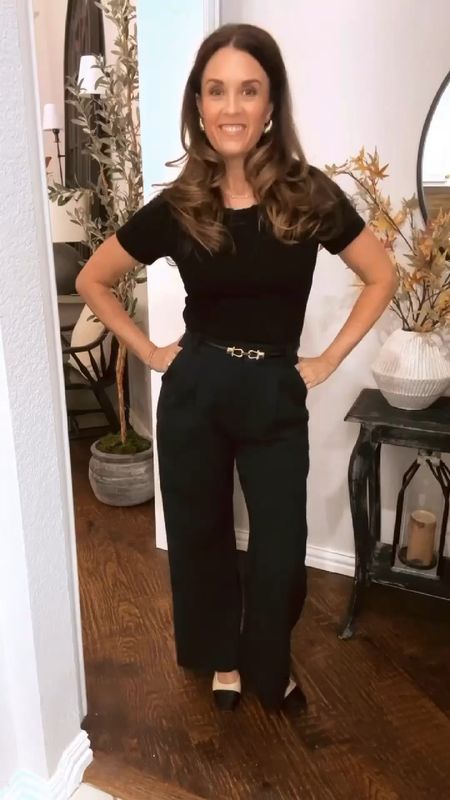 Fall outfit essentials and basics trousers, straight leg jeans and body suits are trending . Add in some
Jackets, vests and gold accessories not complete the look. 

#LTKVideo #LTKover40 #LTKstyletip