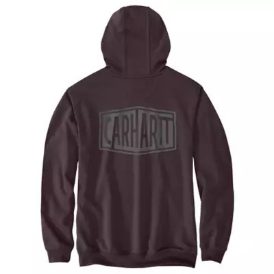 Carhartt Men's Rain Defender Loose Fit Midweight Logo Graphic Sweatshirt | Tractor Supply