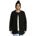 No Boundaries Juniors' Long Faux Fur Jacket, Size XS-XXXL | Walmart (US)