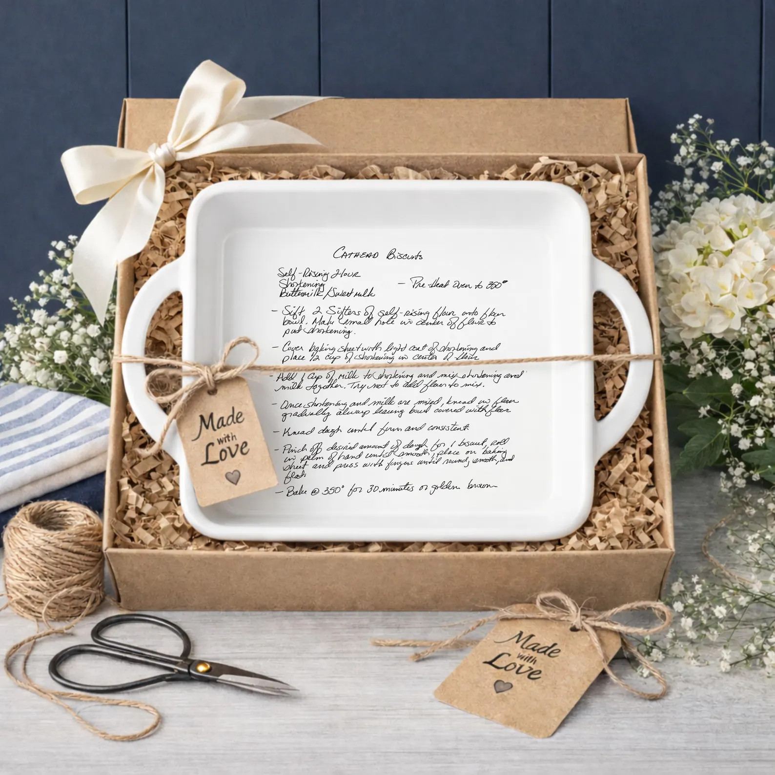 Handwritten Dish with YOUR handwriting |Personalized casserole pan |Favorite Recipe Pan |  engrav... | Etsy (Global)