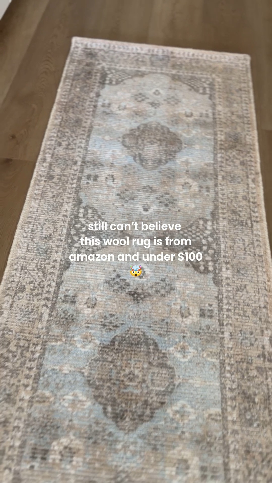 This wool rug was such a good late-night find on Amazon 🥰

kitchen runner, Amazon find, home decor, affordable, Walmart, Target

#LTKmomlife #LTKHome #LTKSaleAlert