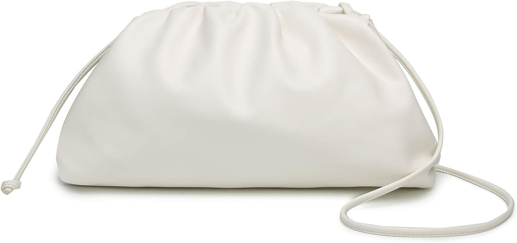 CATMICOO Cloud Crossbody Bags for Women Clutch Purse with Dumpling Shape and Ruched Detail | Amazon (US)