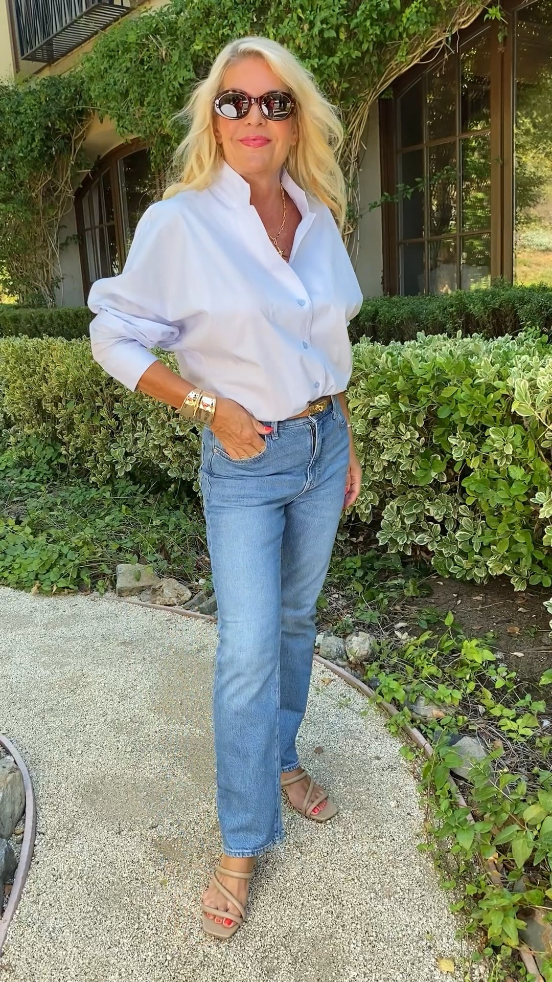 Blue jeans, blue shirt, zero effort but 100% vibes.
This Massimo Dutti shirt is the stuff of dreams: elevated but practical. The jeans are that timeless shape that we all need. 


#LTKSeasonal #LTKStyleTip