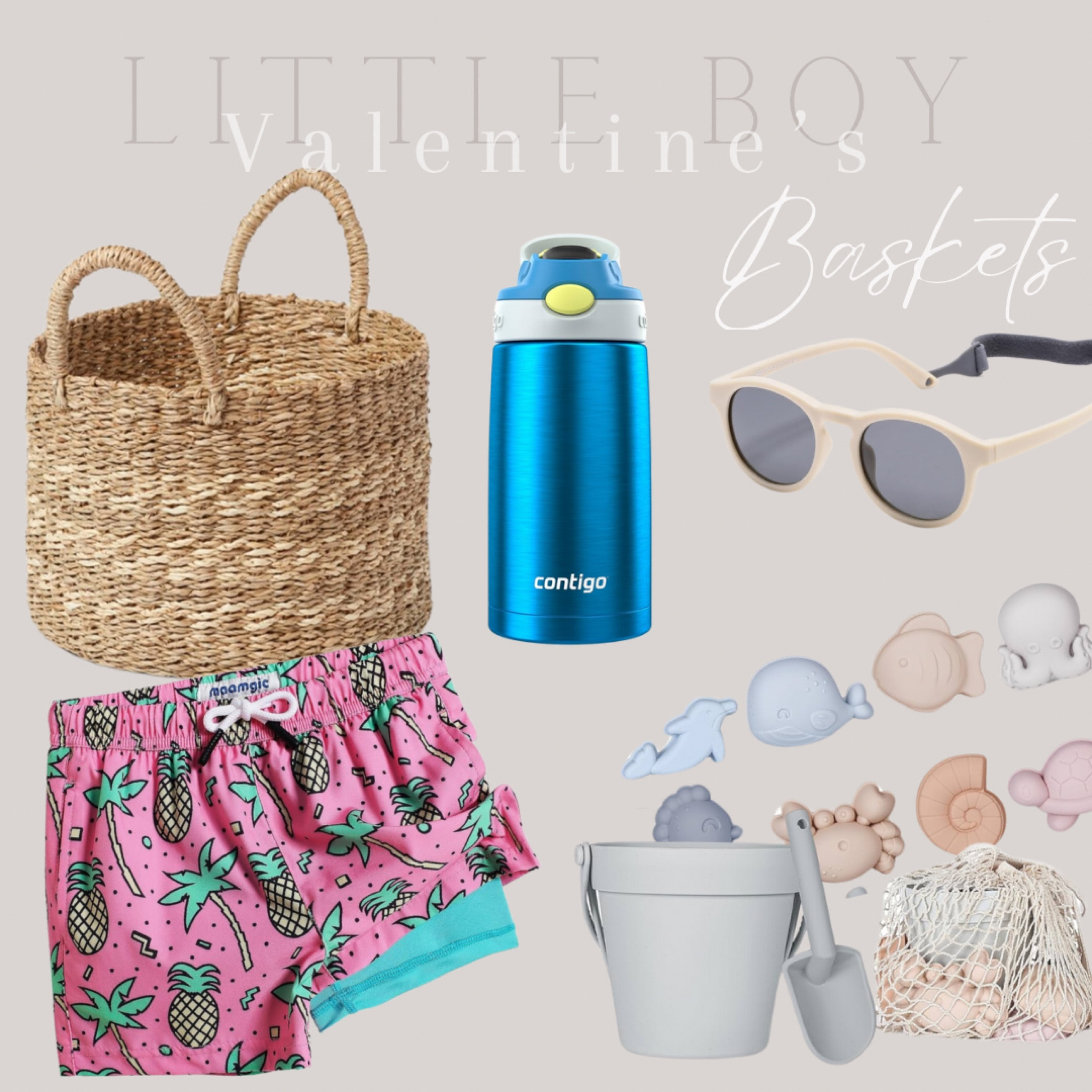 Little Boys Valentines basket 💙



Kids tumbler, basket, boys swim trunks, kids swimsuit, kids beach toys, boys sunglasses 



#amazon #target 

#LTKGiftGuide #LTKSeasonal #LTKKids
