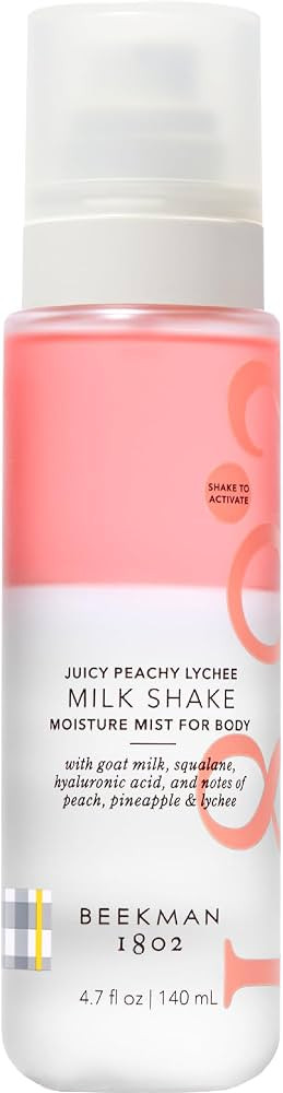 Beekman 1802 Milk Shake Hydrating Body Mist \u2013 Alcohol-Free Moisture with Goat Milk, Hyaluron... | Amazon (US)