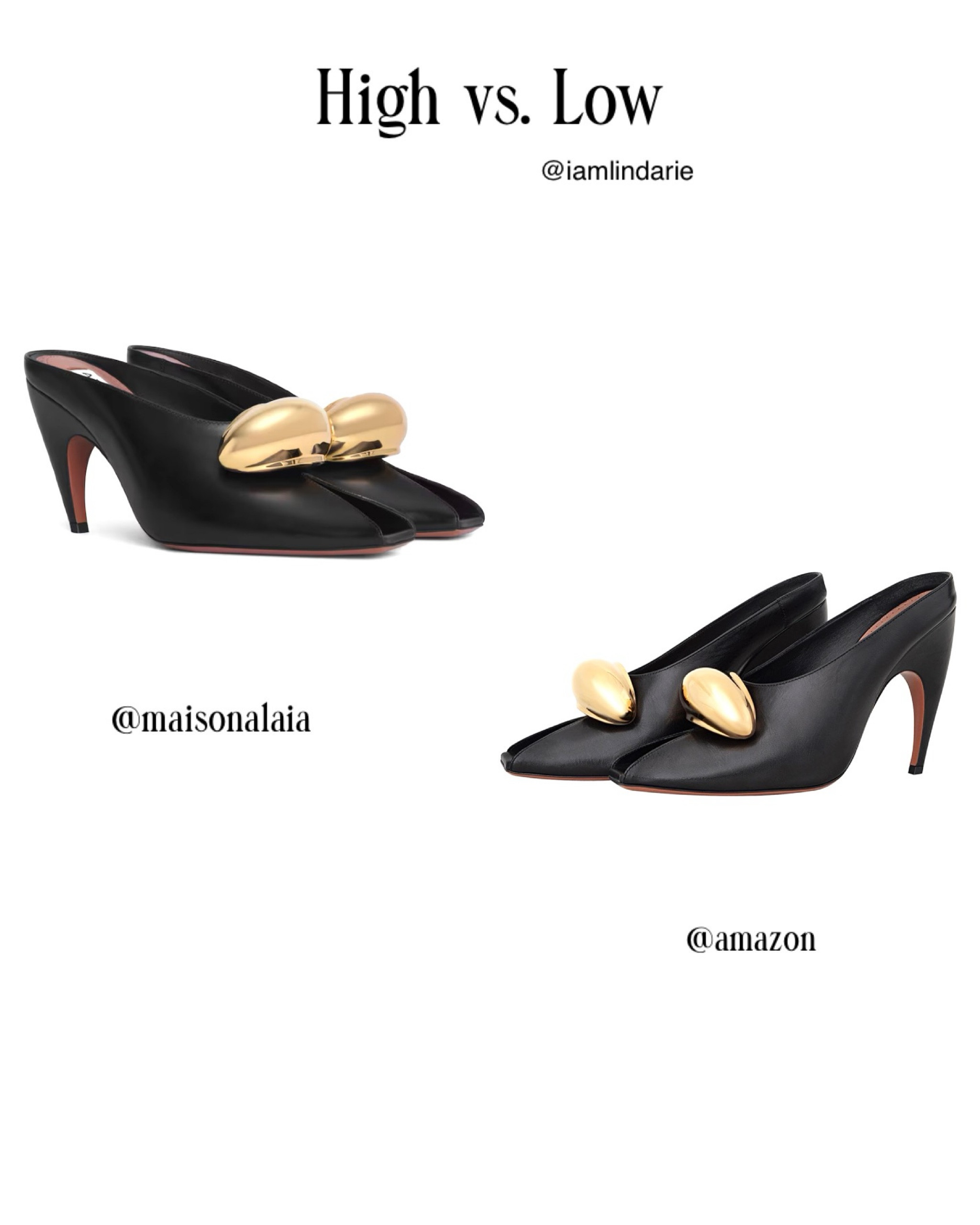 Splurge or Save: 

@maisonalaia
@amazon
@jeffreycampbell