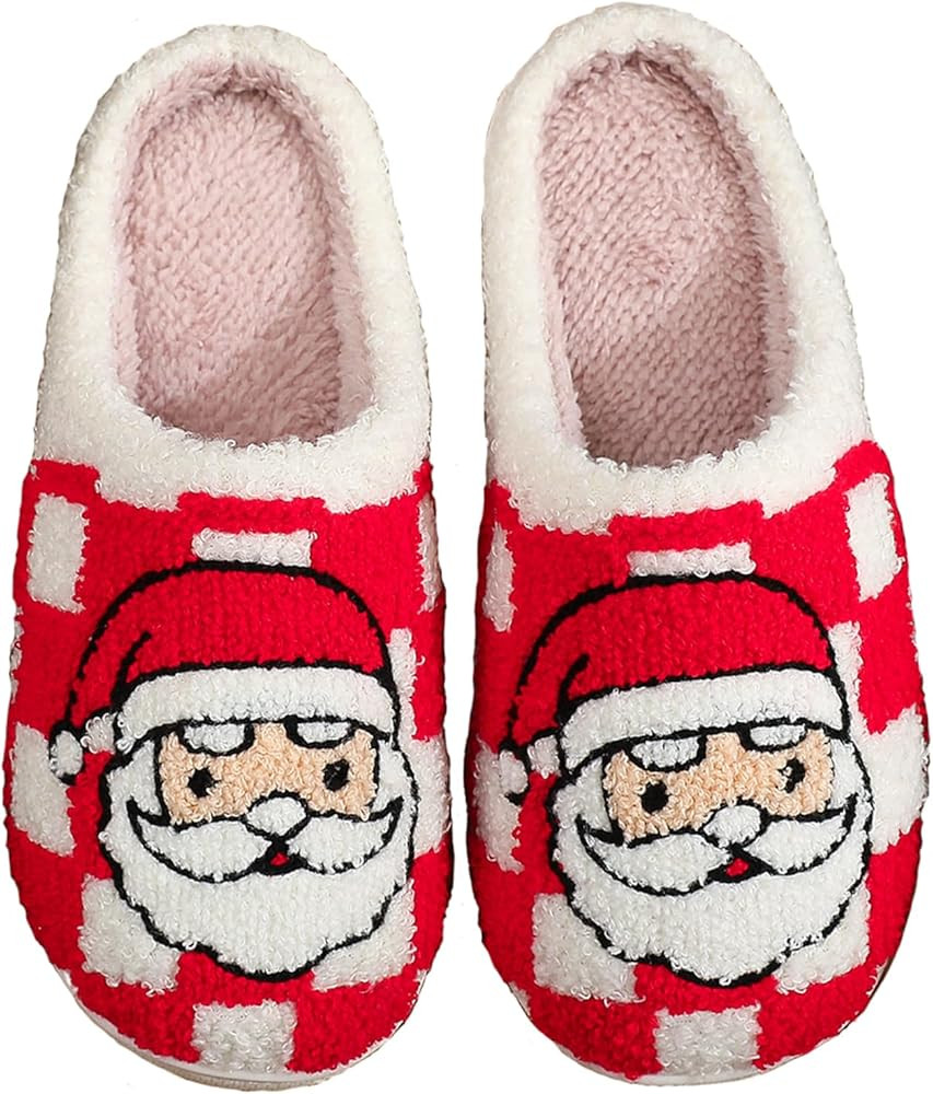 Women's Men's Fuzzy Memory Foam Slippers Fluffy Warm Comfort Light Weight Indoor Outdoor House Co... | Amazon (US)