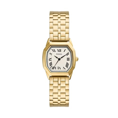 Fossil Women's Watch, Harlow Three-Hand Stainless Steel Bracelet Watch for Women | Amazon (US)