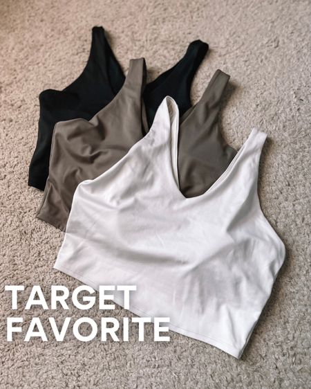 these have to be one of the best sports bras to come out of target by far 🙌🏻 they have excellent support and i can even wear them to tennis, despite them reading as a lighter support. i find them to be crazy supportive while feeling like you’re wearing virtually nothing. if i had to i could definitely sleep in these.

oh, and I now own five ✋🏻 pairs!

normally a large/xl and wear xl in these!

neutral sports bras / colorful sports bras / supportive sports bras / target style / target finds / target women’s clothing / athletic wear / athleisure 

#LTKunder50 #LTKfit #LTKcurves