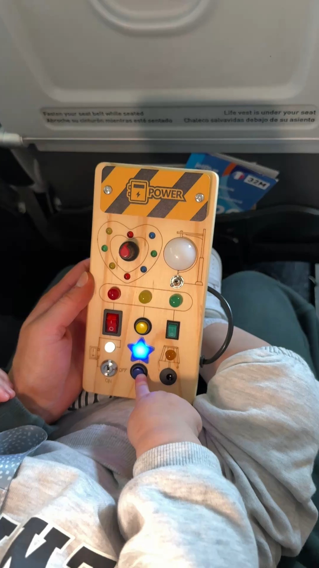 The people on the plane around us would also leave glowing reviews 😂

Compact and completely silent- perfect toy for a plane and traveling (PRO TIP: get the ones that have an on/off key so you can shut the whole board off when you want to) 

#LTKTravel #LTKKids #LTKBaby