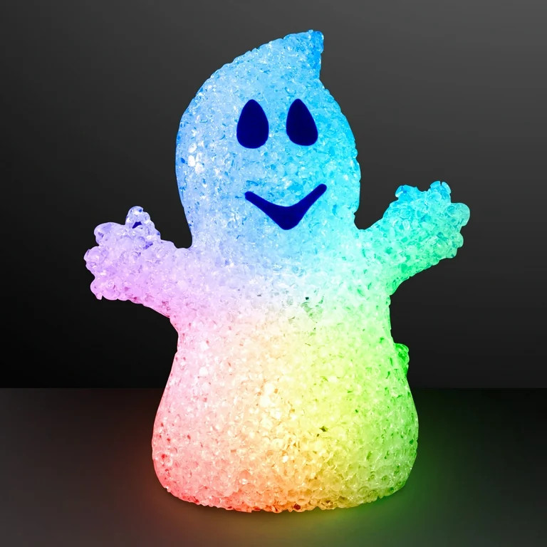 FlashingBlinkyLights Soft Glow Halloween Ghosts with Color Change LEDs - Walmart.com | Walmart (US)