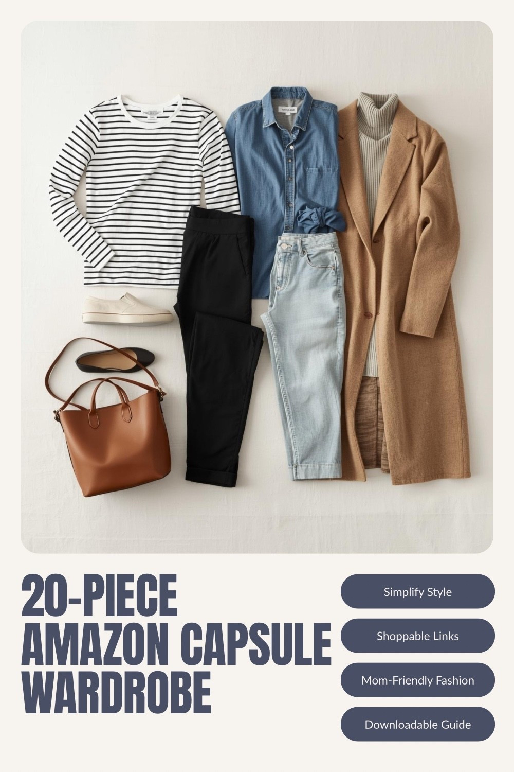 Amazon finds that actually make getting dressed easier 👏🏼
This 20-piece capsule has everything—classic staples, easy layers, and comfy pieces you’ll actually wear on repeat. All shoppable directly in my LTK 🛍️


#AmazonFashion #CapsuleWardrobe #MomStyle #LTKFall #LTKFinds #LTKUnder50 #LTKUnder100 #ClassicStyle #MinimalistFashion



#LTKSaleAlert #LTKFindsUnder50