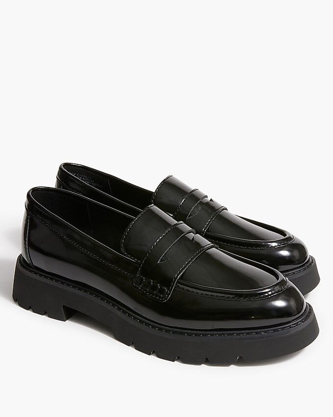 Lug-sole penny loafers | J.Crew Factory