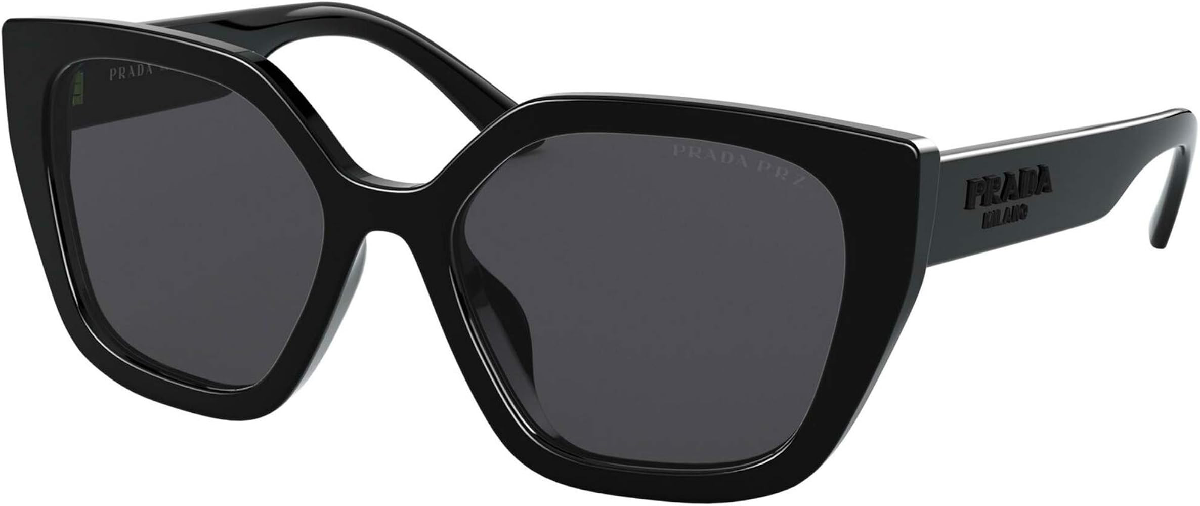 Prada 0PR24XS Black/Polar Grey/Black One Size | Amazon (US)