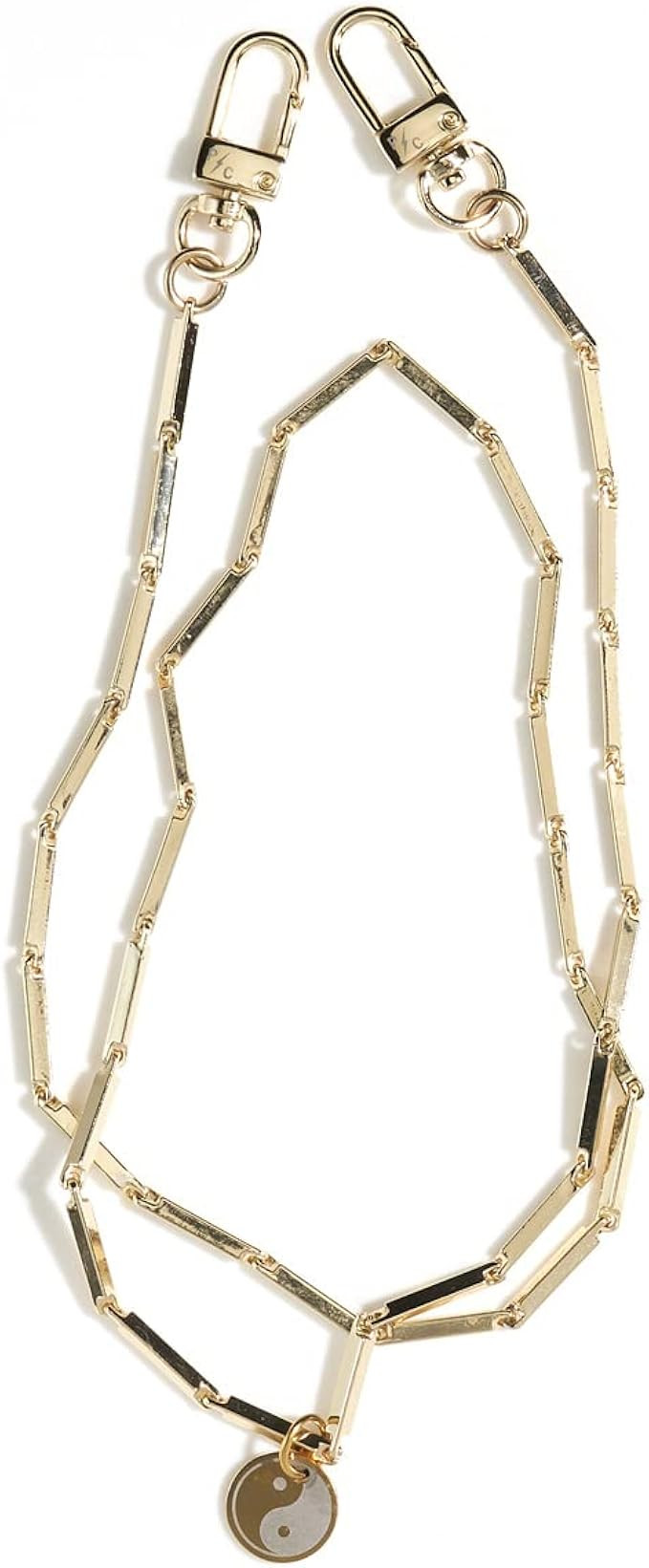 Kesha Yin Yang Charm Necklace, Mask Chain + Sunglass Chain | 29.5" Length | Amazon (US)