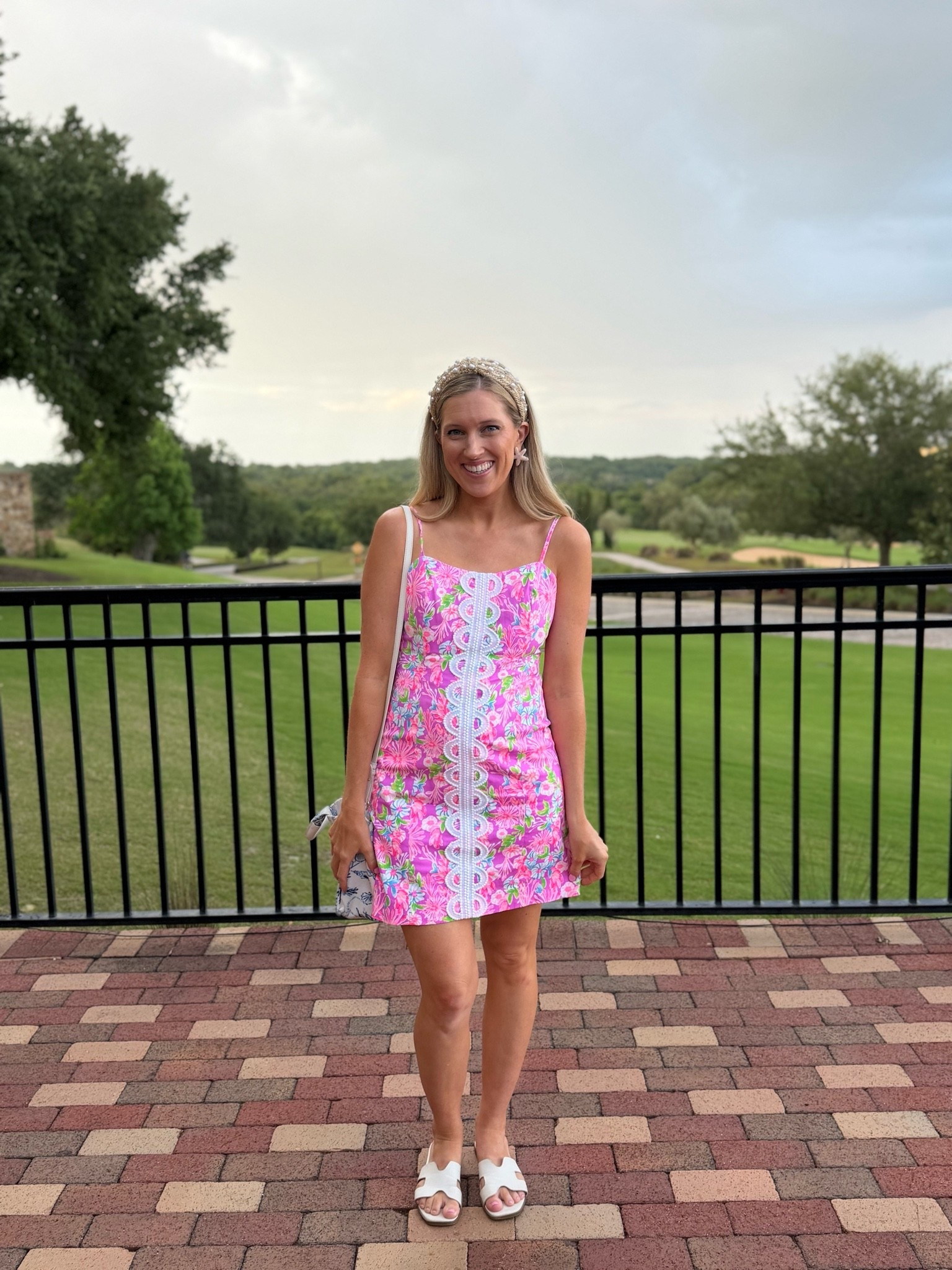 The perfect country club/summer look 
I will link similar dresses but I love my new headband it’s perfect for summer! I’ll link it here. Perfect for bridal shower guest outfit too.

#LTKootd #LTKdayinmylife #LTKmomlife