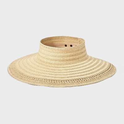 Packable Straw Essential Visor Hat - Shade & Shore™ | Target