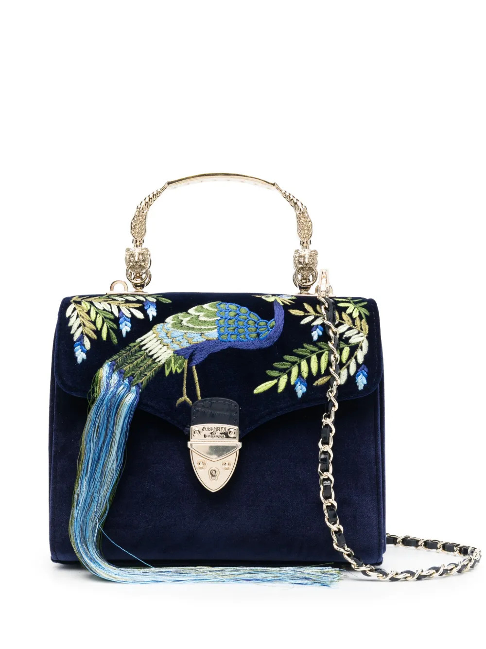 Aspinal Of London Borsa a Mano Midi Mayfair | Blu | FARFETCH IT | Farfetch Global