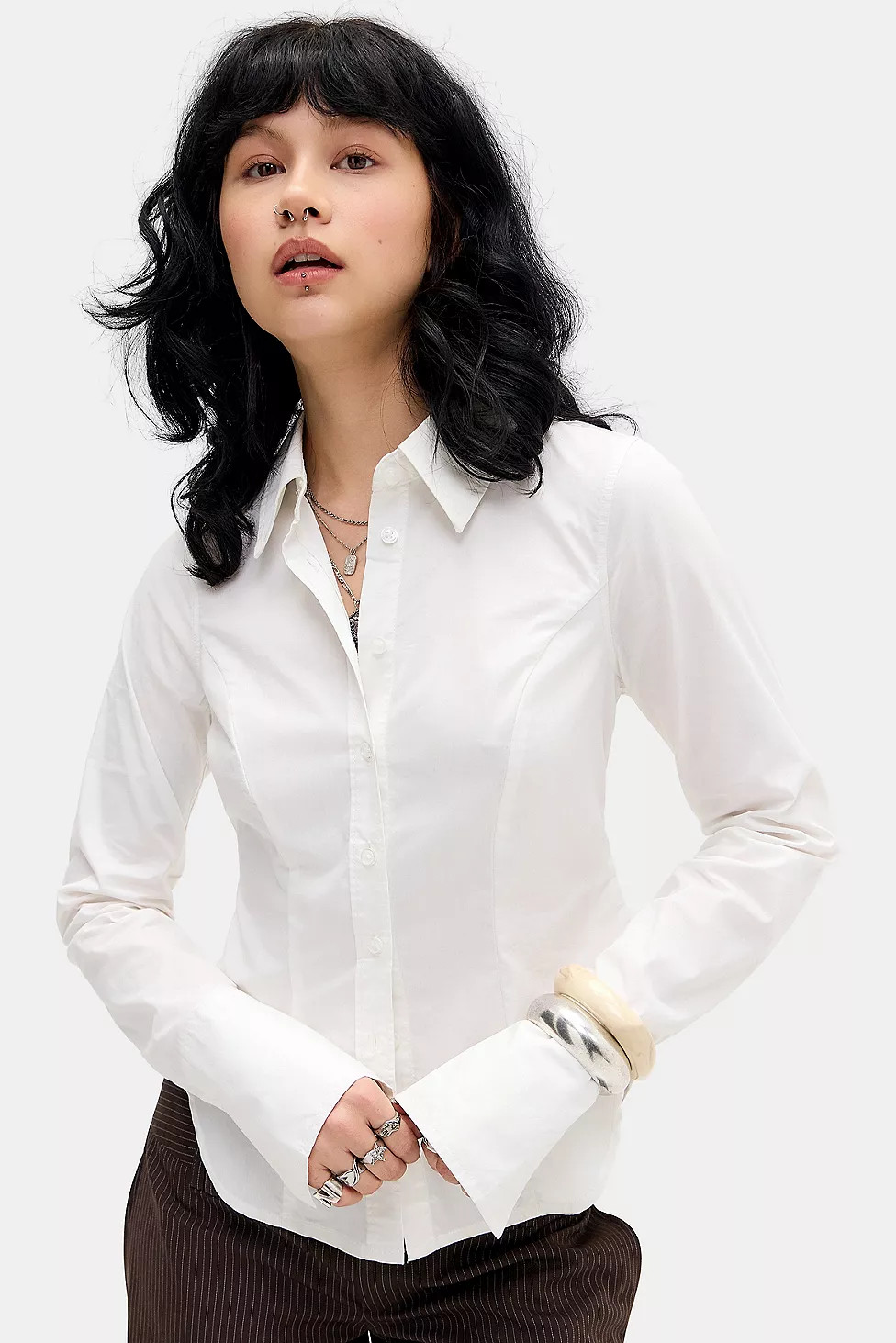 UO Leilani Shirt | Urban Outfitters UK