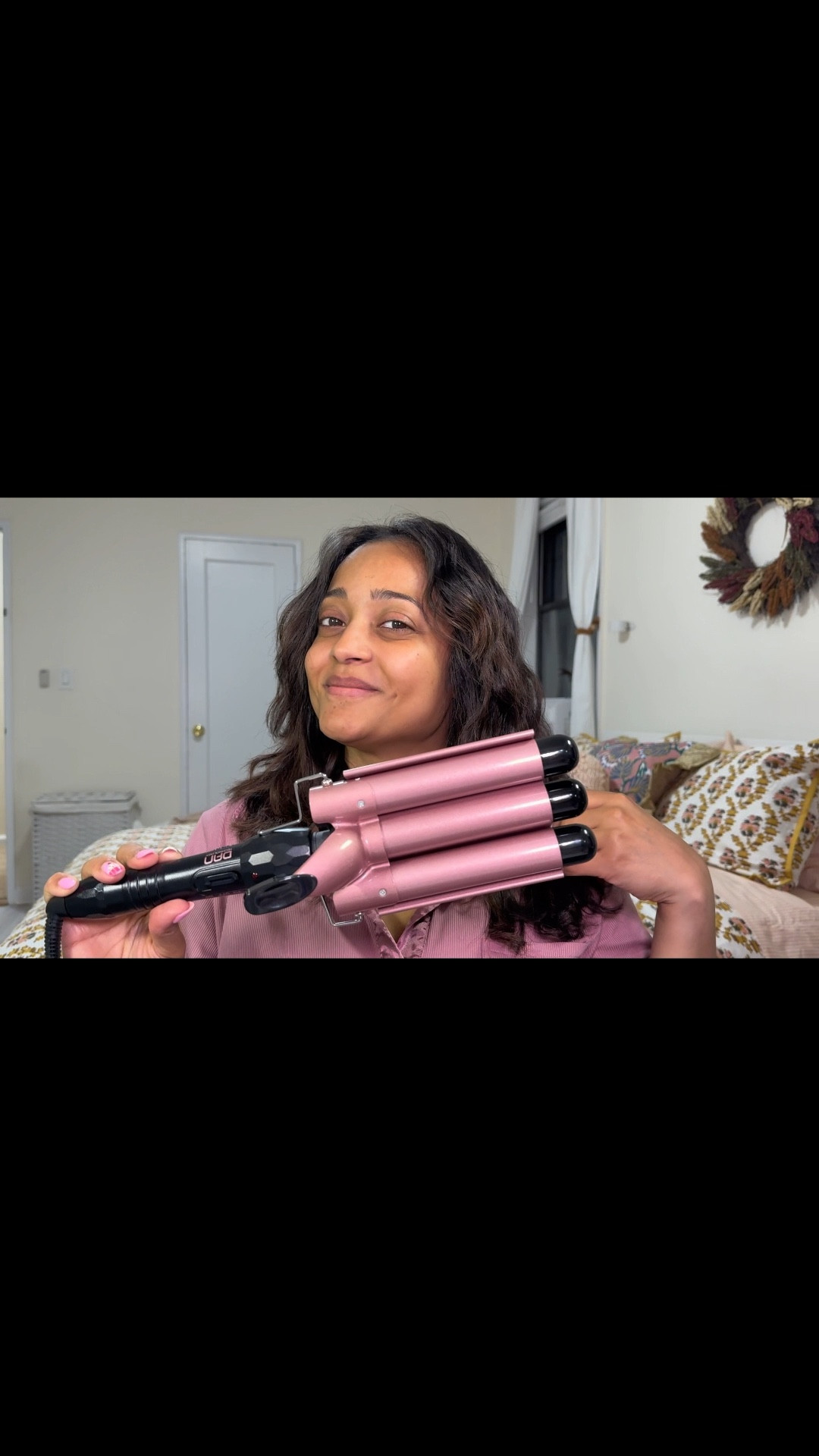 Easy mermaid wave with this 3 barrel curling iron I found on Amazon under $22 

#LTKFindsUnder50 #LTKBeauty