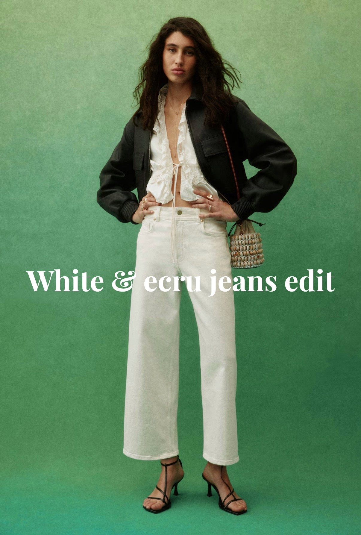 The ultimate white and ecru jean edit.

This is the one staple you need in your wardrobe right now. It's a great and easy way to make an outfit look modern and fresh.

Style with a shirt, blouse, T-shirt or light weight knit.

Pair with loafers, slim trainers mary Jane's for day time and pointy boots for an evening look.

#LTKspring #LTKjeans #LTKstyletip
